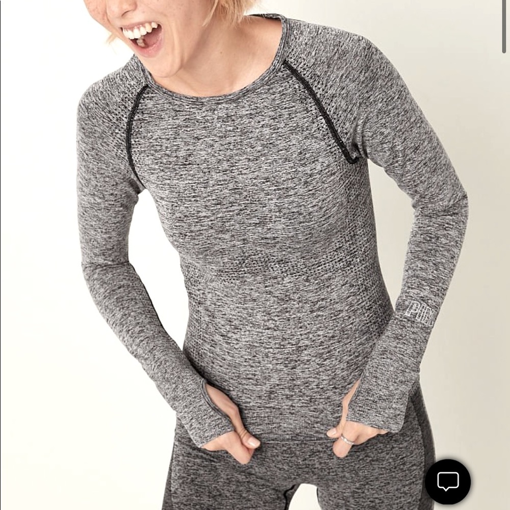 PINK Seamless Workout Crew